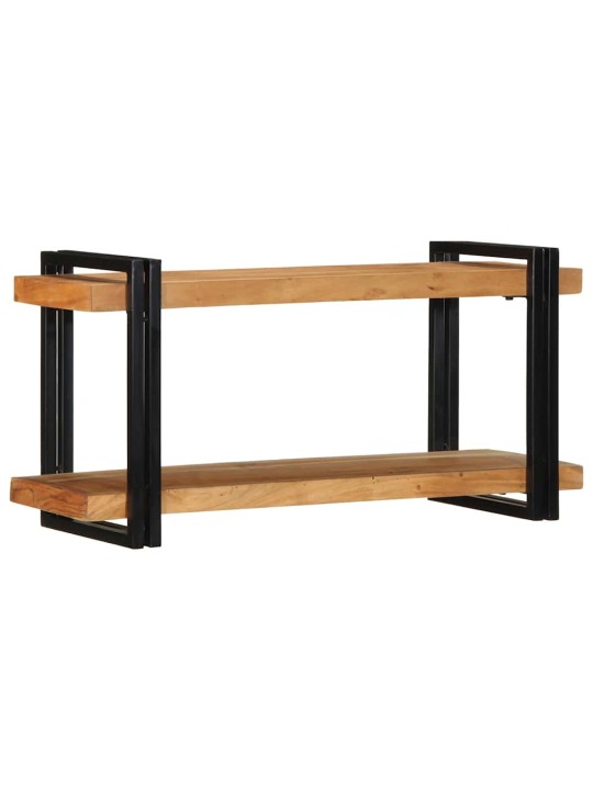 Seinähylly 90x33x45 cm massiivipuu akaasia
