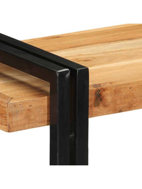 Seinähylly 90x33x45 cm massiivipuu akaasia