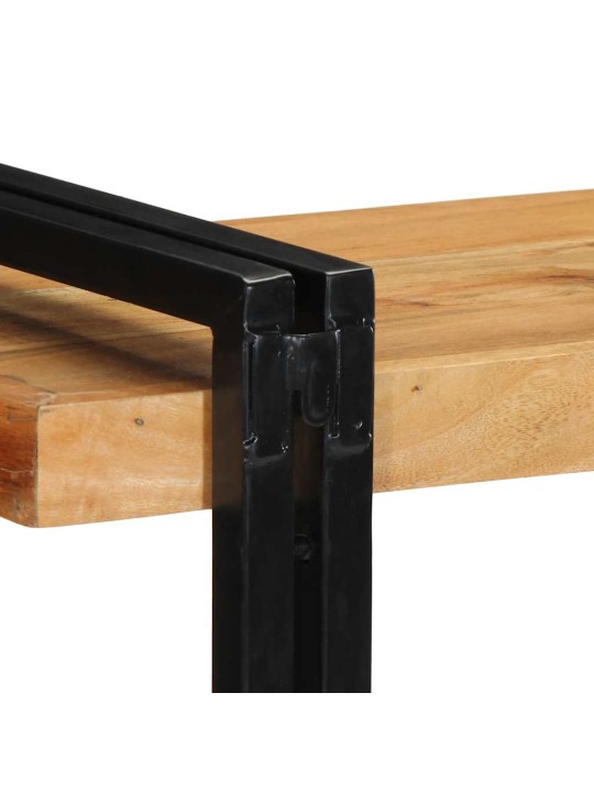 Seinähylly 90x33x45 cm massiivipuu akaasia