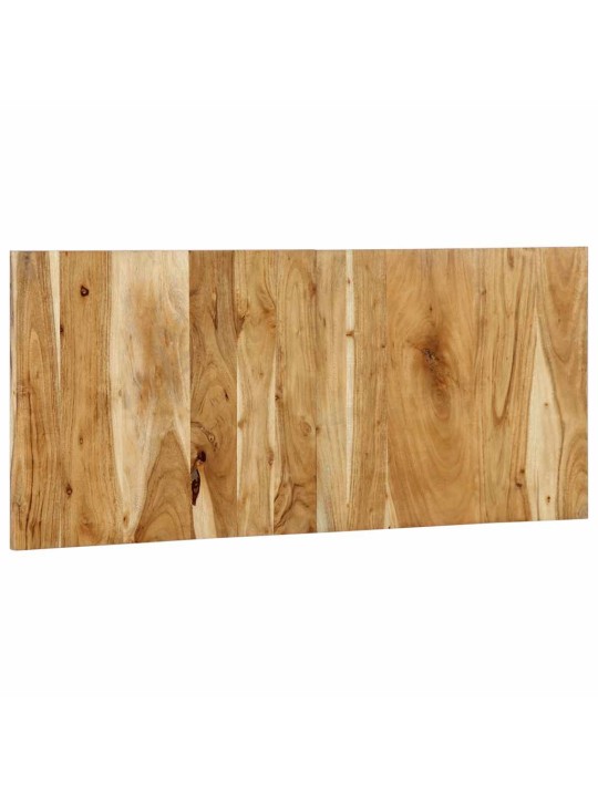 Sängynpääty 120 cm massiivipuu akaasia