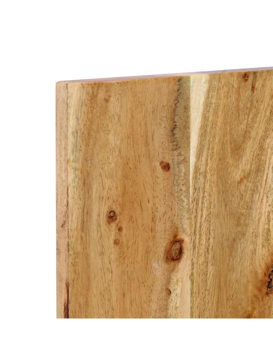 Sängynpääty 120 cm massiivipuu akaasia
