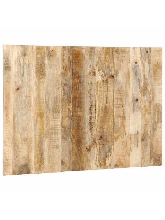 Sängynpääty 120 cm massiivipuuta mango