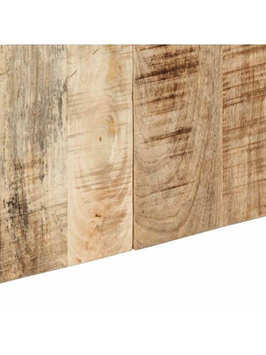Sängynpääty 120 cm massiivipuuta mango