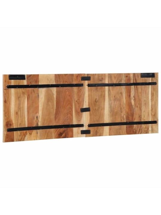 Sängynpääty 140 cm massiivipuu akaasia