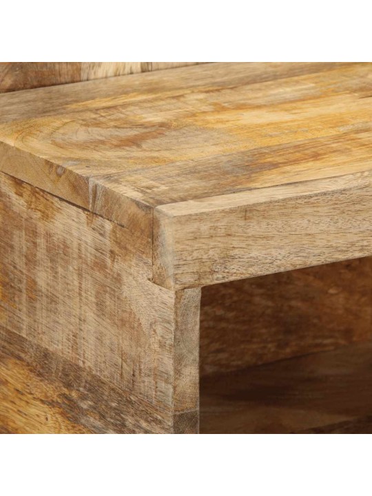 Yöpöytäkaappi 50x27x50 cm massiivipuuta mango