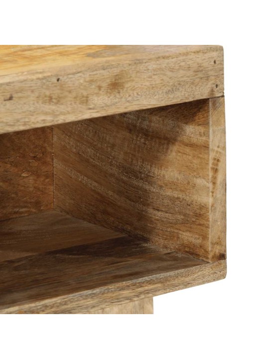 Yöpöytäkaappi 50x27x50 cm massiivipuuta mango