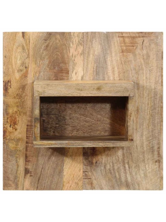 Yöpöytäkaappi 50x27x50 cm massiivipuuta mango