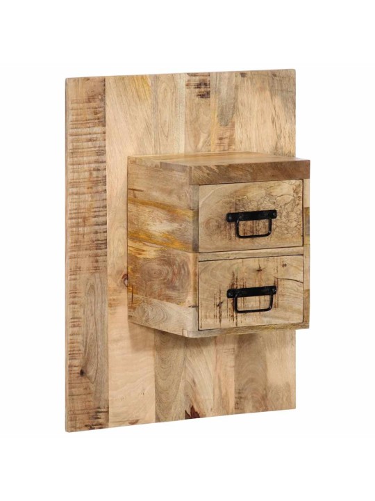 Yöpöytäkaappi 60x32x80 cm massiivipuuta mango
