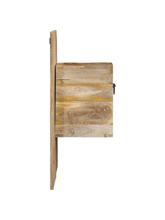 Yöpöytäkaappi 60x32x80 cm massiivipuuta mango