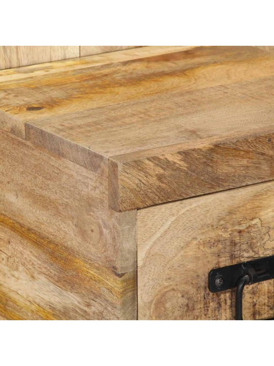 Yöpöytäkaappi 60x32x80 cm massiivipuuta mango
