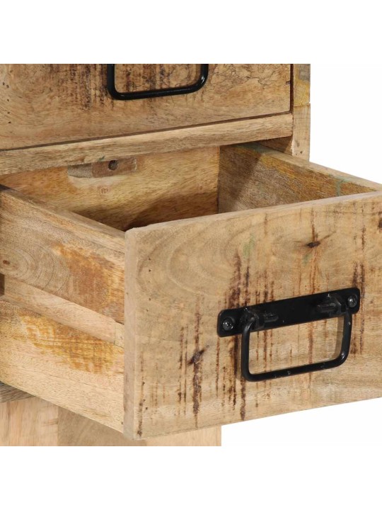Yöpöytäkaappi 60x32x80 cm massiivipuuta mango