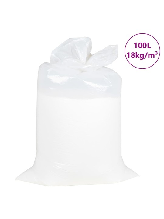 Beanbag Täyte EPS 100 L Valkoinen 18 kg/m³