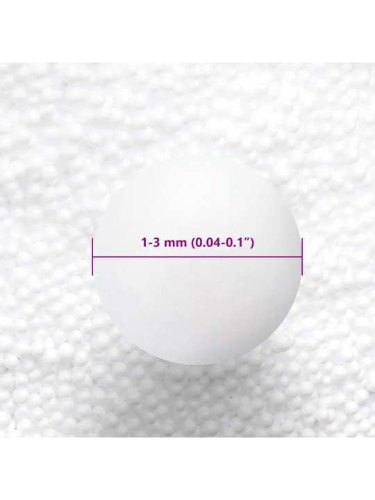 Beanbag Täyte EPS 100 L Valkoinen 18 kg/m³