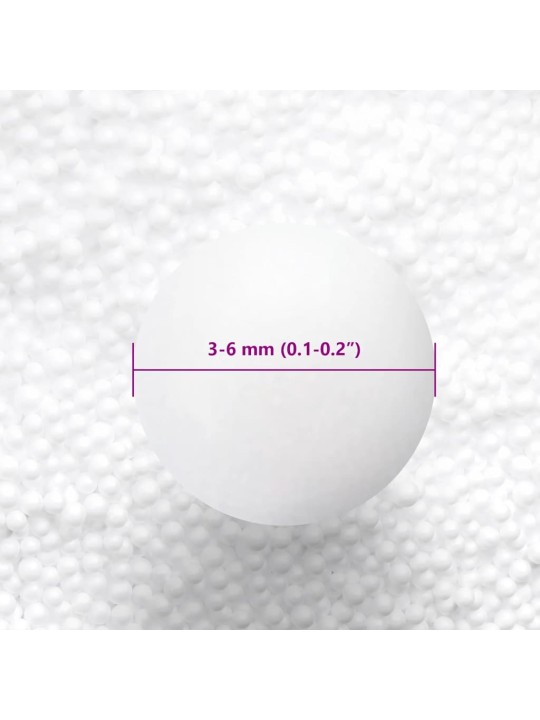 Beanbag Täyte EPS 200 L Valkoinen 10 kg/m³