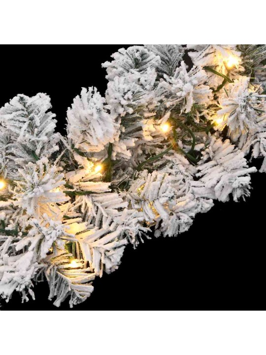 Jouluseppele led-valoilla vihreä 10 m pvc