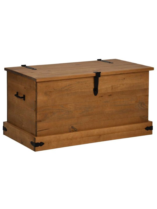 Säilytysarkku halden 91x48x47 cm massiivipuumänty