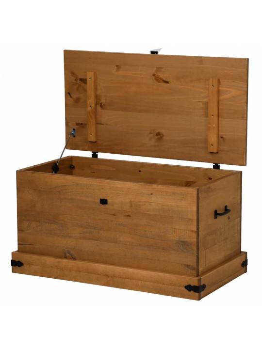 Säilytysarkku halden 91x48x47 cm massiivipuumänty