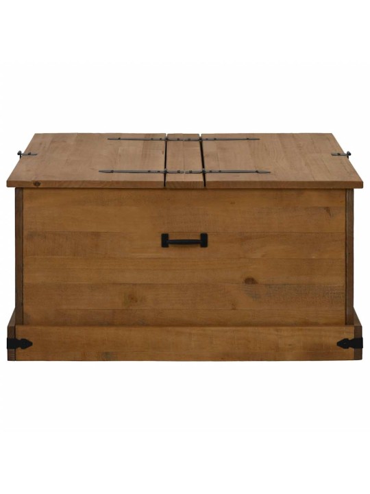 Säilytysarkku halden 91x91x47 cm massiivipuumänty