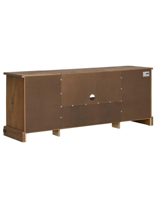 Tv kaappi halden 2 liukuovea 150x40x60 cm massiivipuuta
