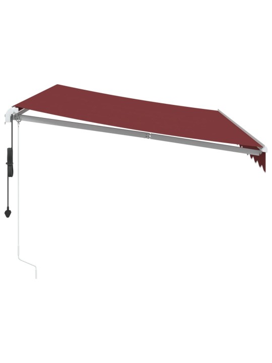 Automaattimarkiisi viininpunainen 350x250 cm