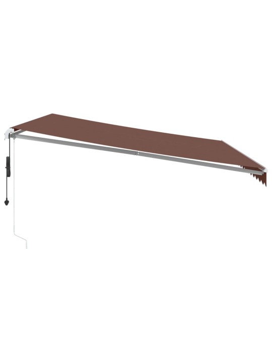Automaattimarkiisi ruskea 450x300 cm