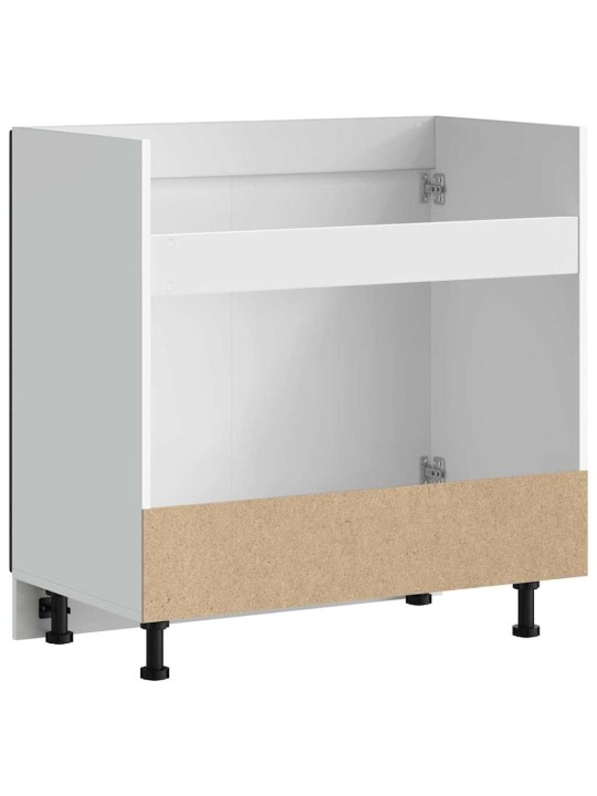 Altaan pohjakaappi kalmar musta 80x46x81,5 cm tekninen puu