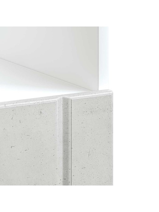 Uunikaappi lucca betoninharmaa tekninen puu