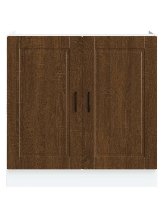 Altaan pohjakaappi porto ruskea tammi 80x46x81,5cm tekninen puu