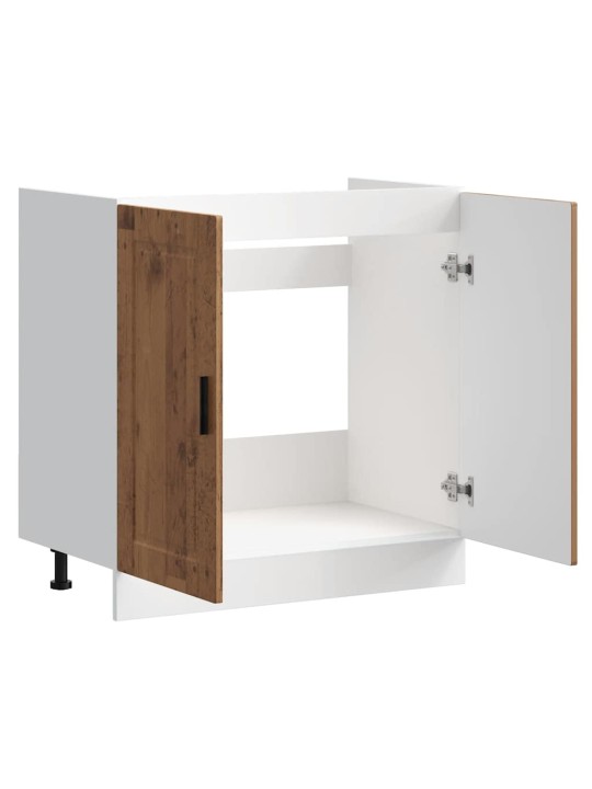 Altaan pohjakaappi porto vanha puu 80x46x81,5 cm tekninen puu