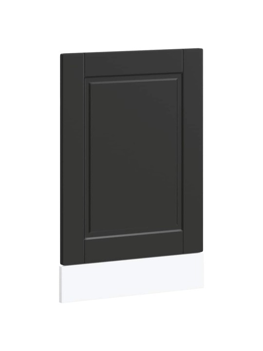 Astianpesukoneen paneeli porto musta 45x1,5x67 cm tekninen puu
