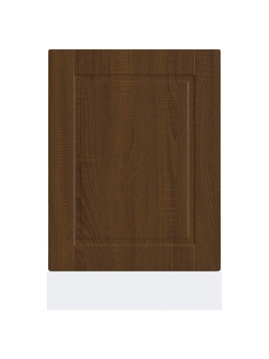 Astianpesukoneen paneeli porto ruskea tammi 45x1,5x67 cm