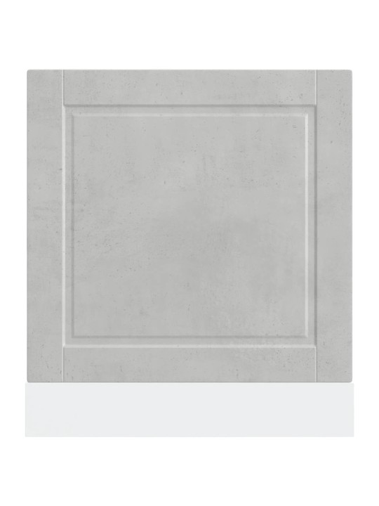 Astianpesukoneen paneeli porto betoninharmaa 60x1,5x67 cm
