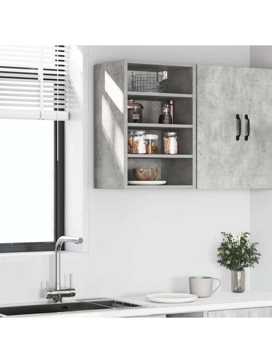 Seinäkaappi "riga" betoninharmaa 40x29,5x60 cm lastulevy
