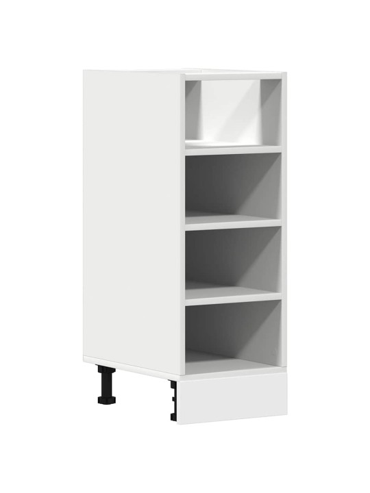 Alakaappi "riga" valkoinen 30x44,5x81,5 cm engineered wood