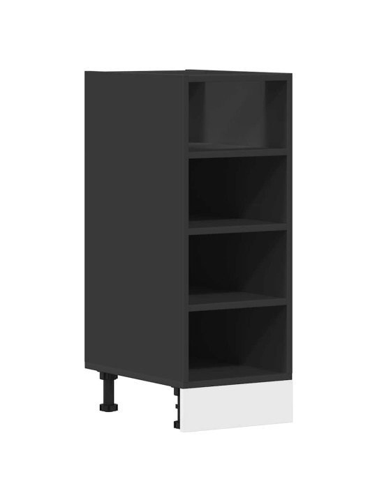 Alakaappi "riga" musta 30x44,5x81,5 cm engineered wood