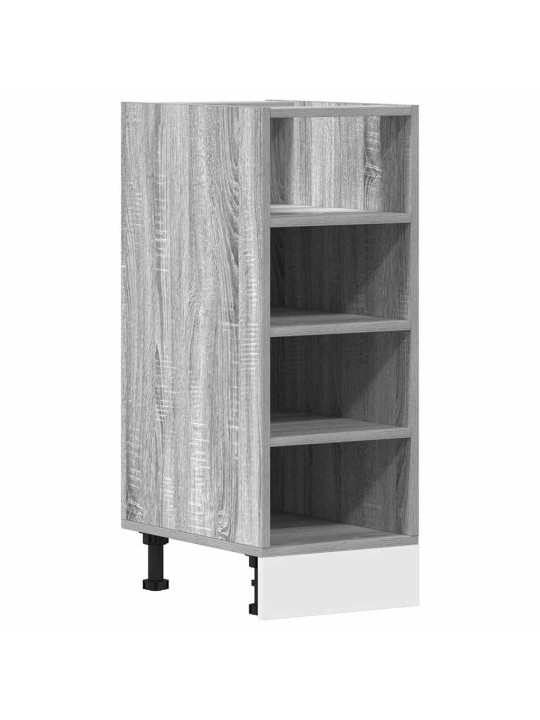 Alakaappi "riga" harmaa sonoma 30x44,5x81,5 cm engineered wood