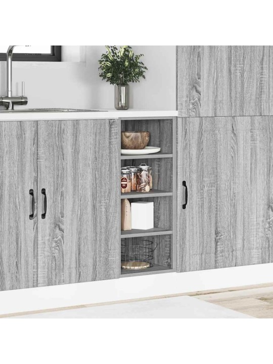 Alakaappi "riga" harmaa sonoma 30x44,5x81,5 cm engineered wood