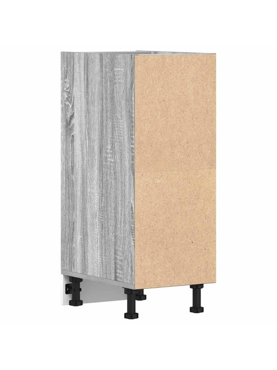 Alakaappi "riga" harmaa sonoma 30x44,5x81,5 cm engineered wood