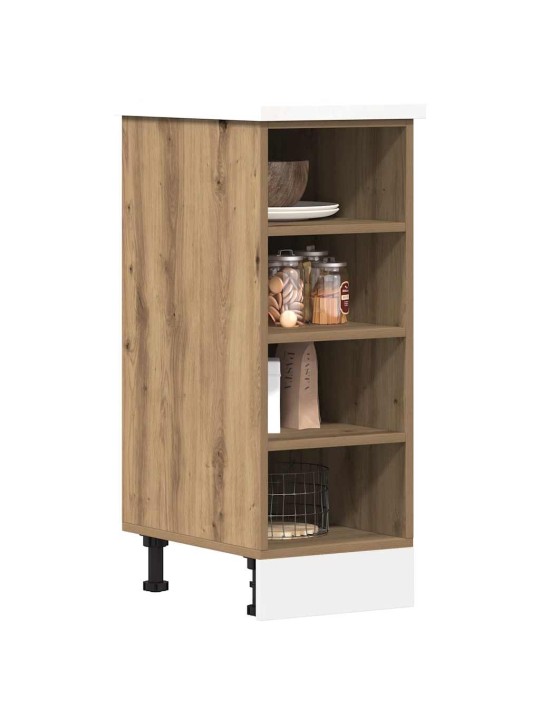 Alakaappi "riga" artisan oak 30x44,5x81,5 cm engineered wood