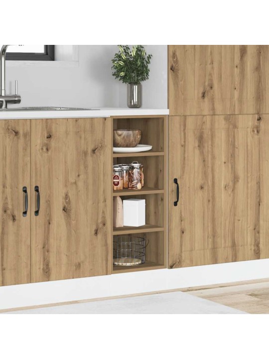 Alakaappi "riga" artisan oak 30x44,5x81,5 cm engineered wood