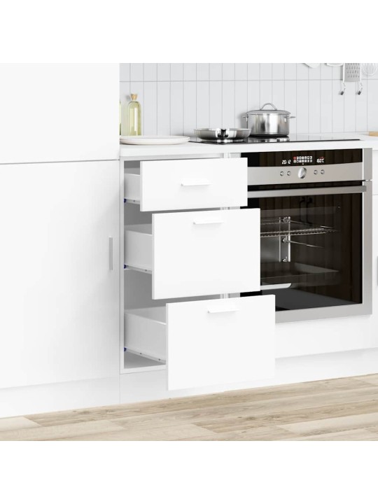 Alakaappi "lyon" valkoinen 40x46x81,5 cm engineered wood