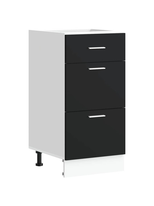 Alakaappi "lyon" musta 40x46x81,5 cm engineered wood