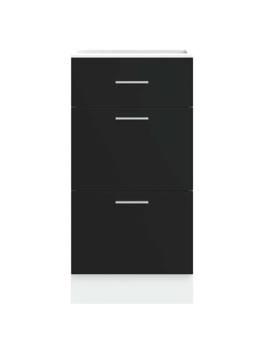 Alakaappi "lyon" musta 40x46x81,5 cm engineered wood