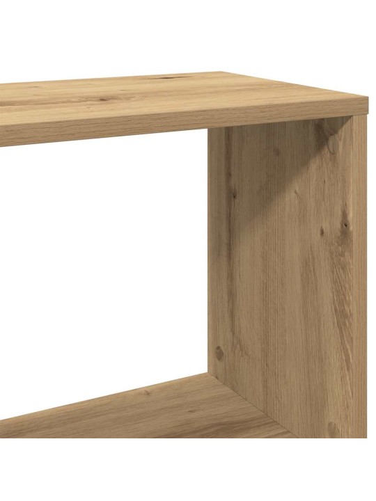 Kirjakaappi artesaani tammi 80x24x96 cm tekninen puu