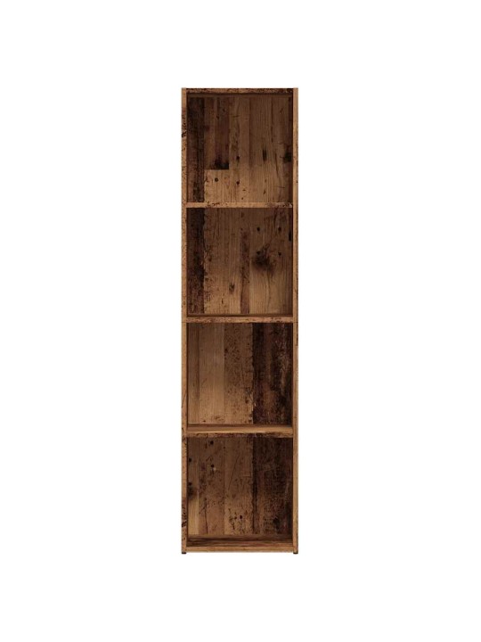 Kirjakaappi old wood 36x30x143 cm engineered wood