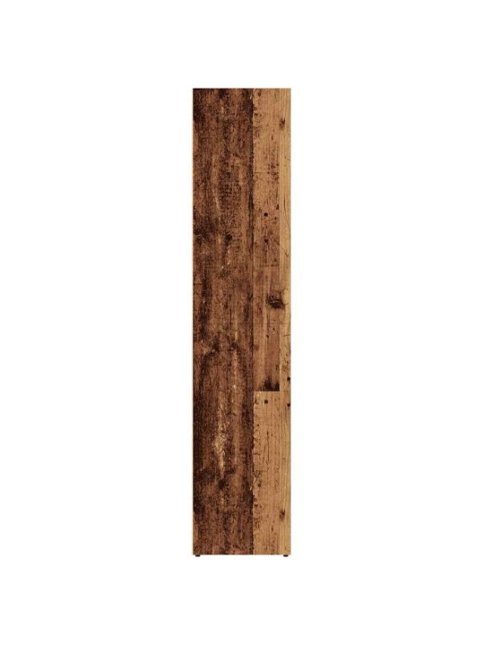 Kirjakaappi old wood 36x30x143 cm engineered wood