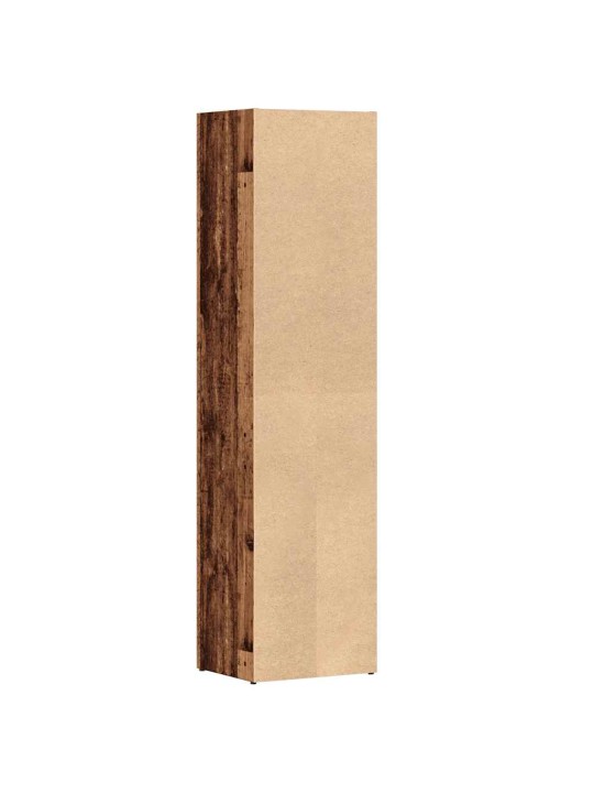 Kirjakaappi old wood 36x30x143 cm engineered wood
