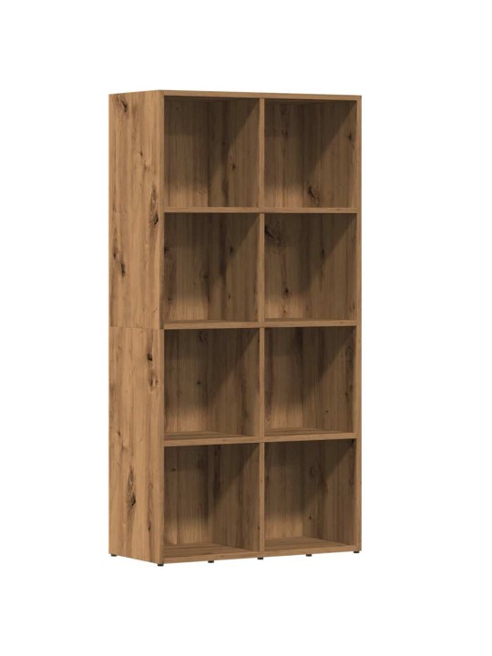 Kirjahylly artesaani tammi 66x30x130 cm tekninen puu