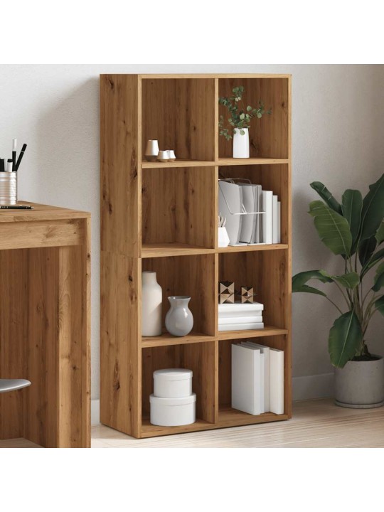Kirjahylly artesaani tammi 66x30x130 cm tekninen puu