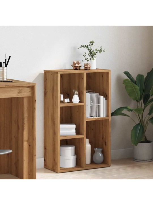 Kirjahylly käsityöläinen tammi 50x25x80 cm tekninen puu